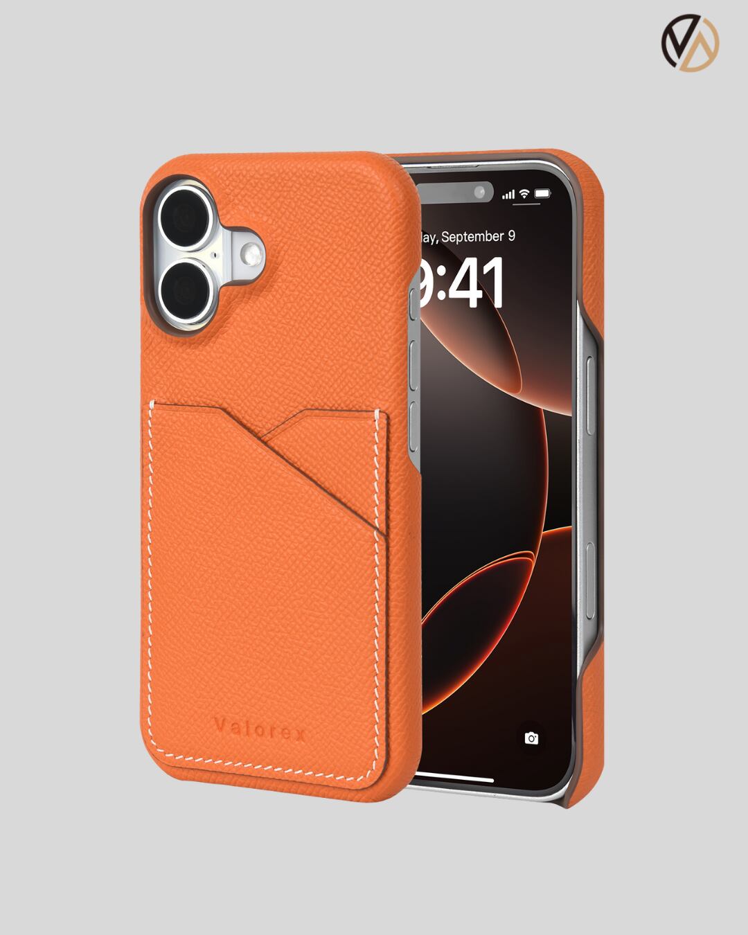 【iPhone 17シリーズ】バックカバー型ケース エプソン オレンジ