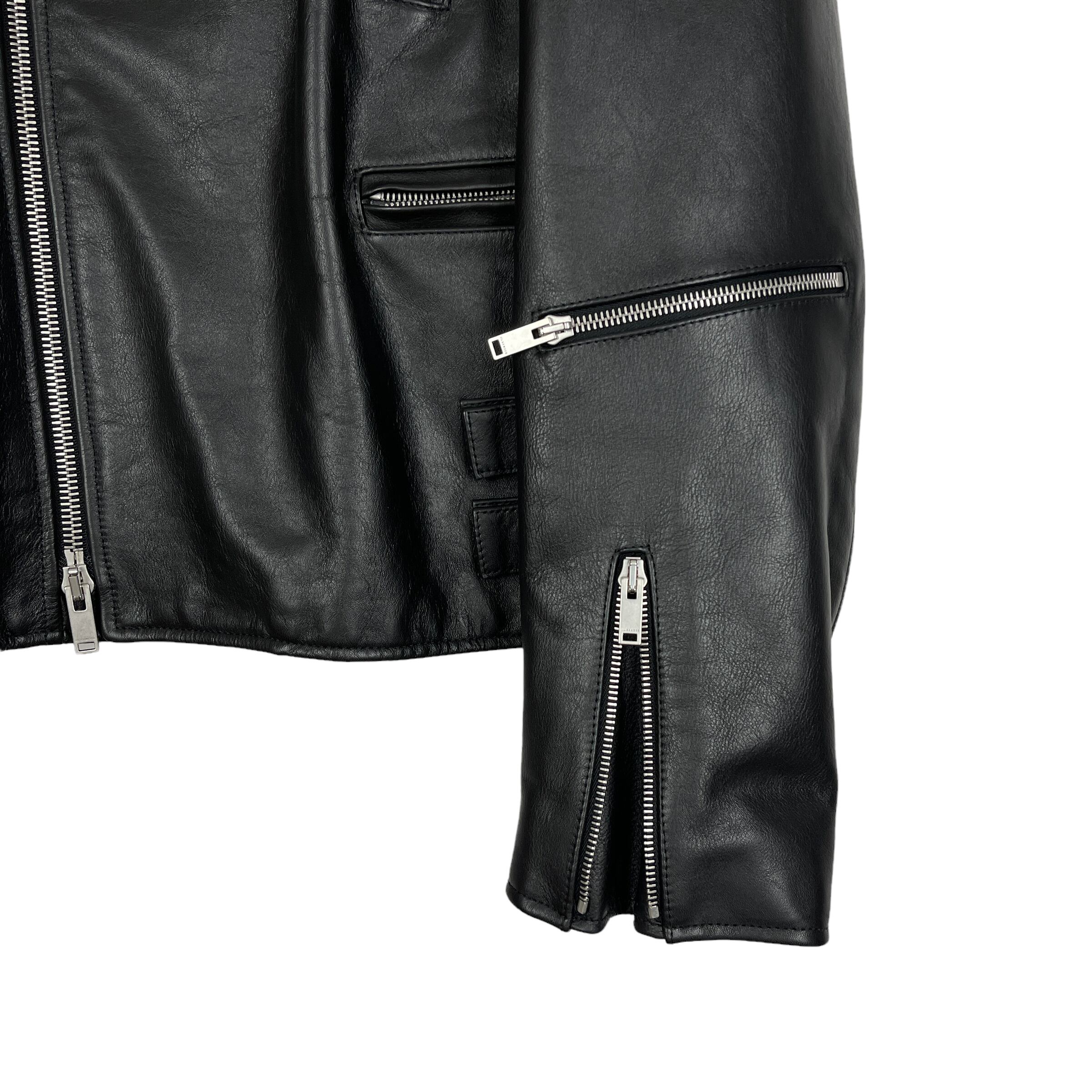 JIL SANDER(ジルサンダー) Santa Maria Novella leather jacket 20AW