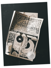 55s フランス LE JOURNAL DES BRODEUSES 手芸と刺繍 新聞c アンティーク