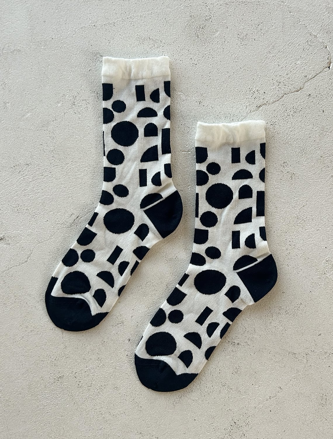 グラフィックモダン ソックス