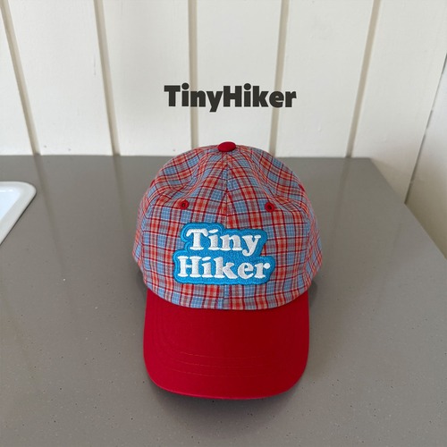 《予約10％OFF》Autumn Check Ball Cap・TinyHiker