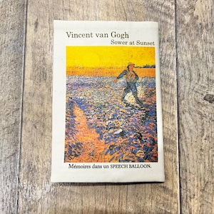 Sower at Sunset, 1888 by Vincent Van Gogh　スピーチバルーンのブックカバー
