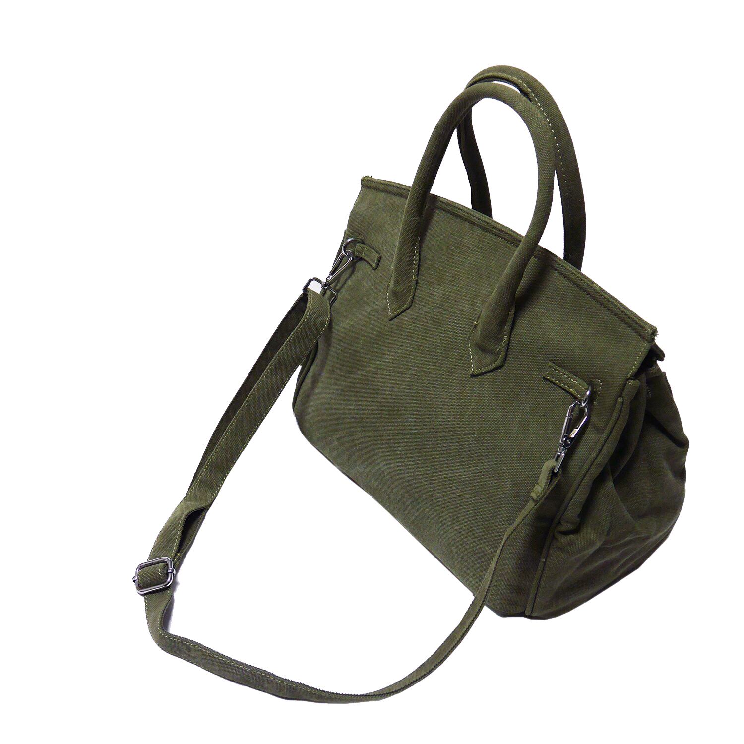 REMAKE 2WAY BAG -MILITARY OLIVE- | THE CONTRARIAN