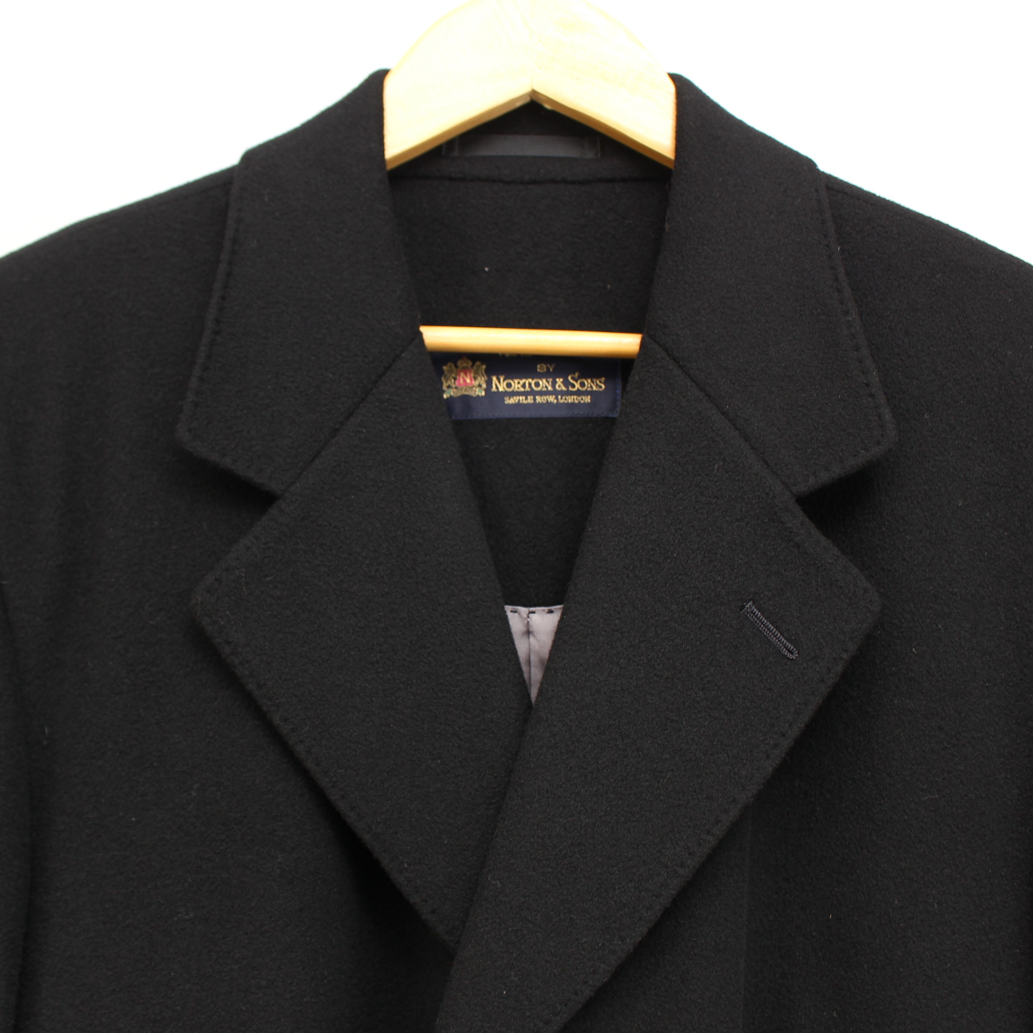 NORTON&SONS CASHMERE100% CHESTERFIELD COAT/ノートンアンドサンズ