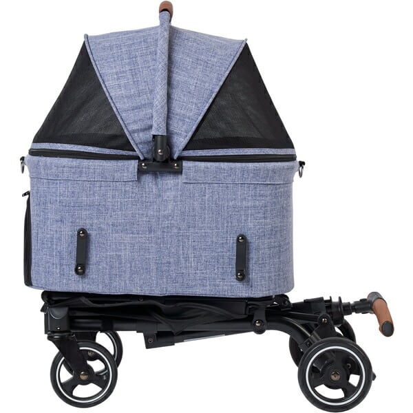 Air Buggy Fitt Wiz（エアバギーフィットウィズ） メランジデニム 犬用品 Air Buggy Fitt Wiz（エアバギーフィットウィズ） メランジデニム