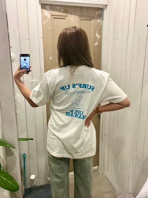 LIFE is × MAPUAコラボsurf's up半袖Tシャツ ¥4,990+tax(¥5,489)