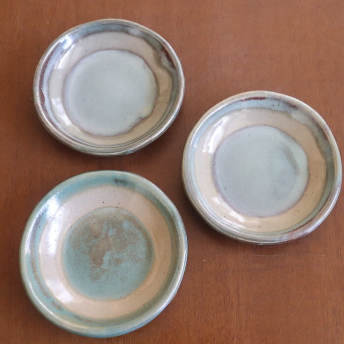 益子焼 健一窯 3寸皿 Mashiko-yaki Plate 9cm #185 | 和食器のお店