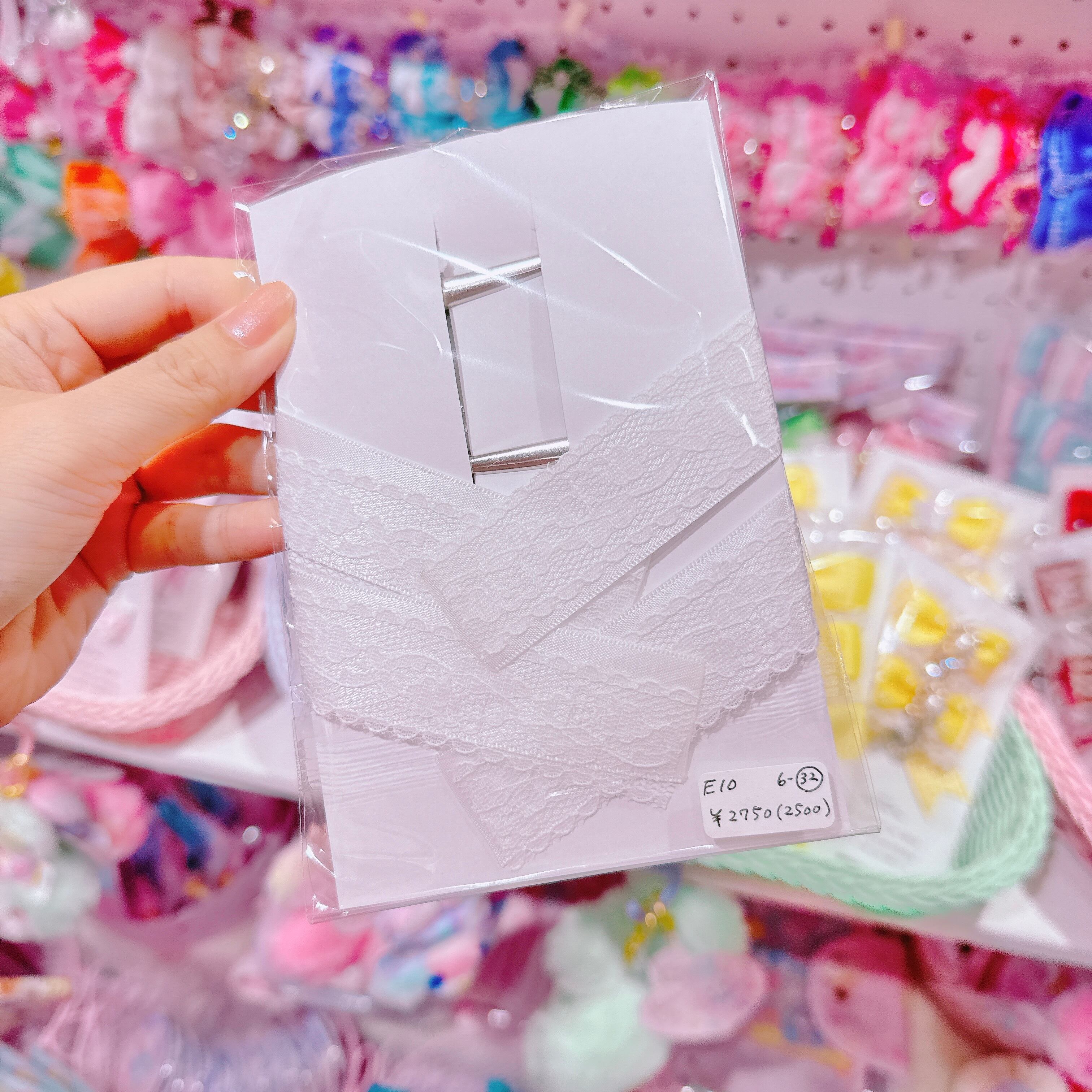 【E10】6-32ツインヘアクリップ