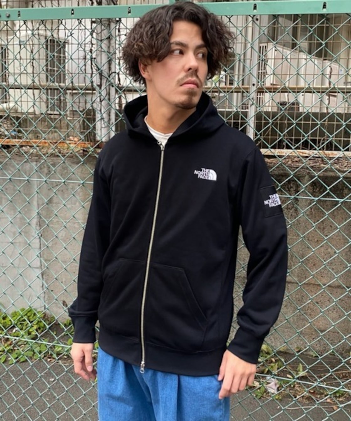 THE NORTH FACE ザ ノースフェイス ダブルジップ ボックスロゴ 