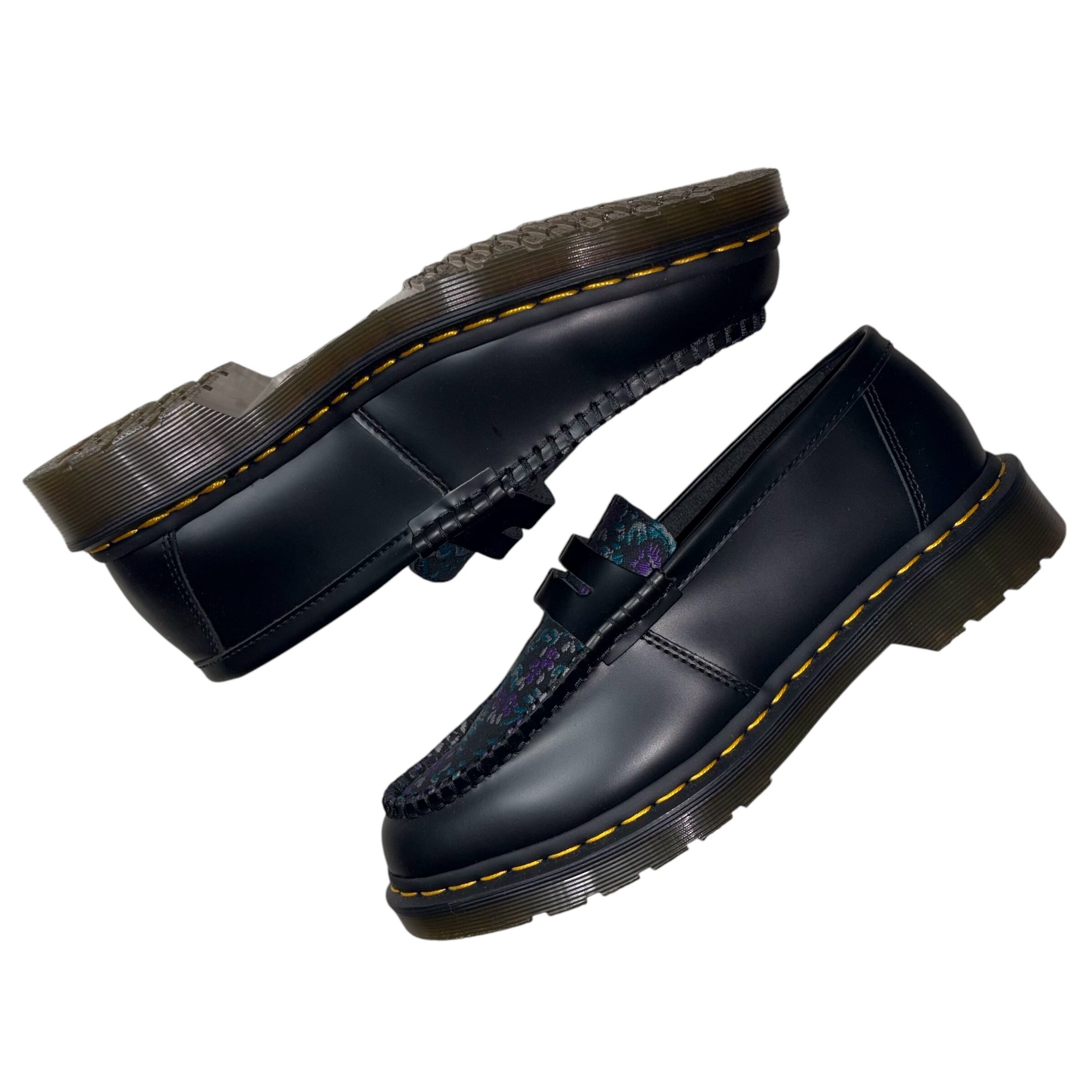 Dr.Martens “PENTON” floral jacquard loafers | NOIR ONLINE
