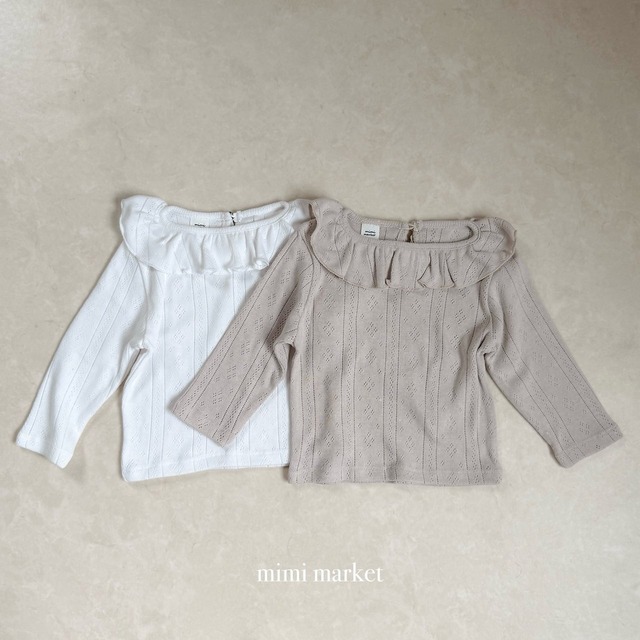 ⭐︎即納⭐︎[ mimimarket ] winter collar tee
