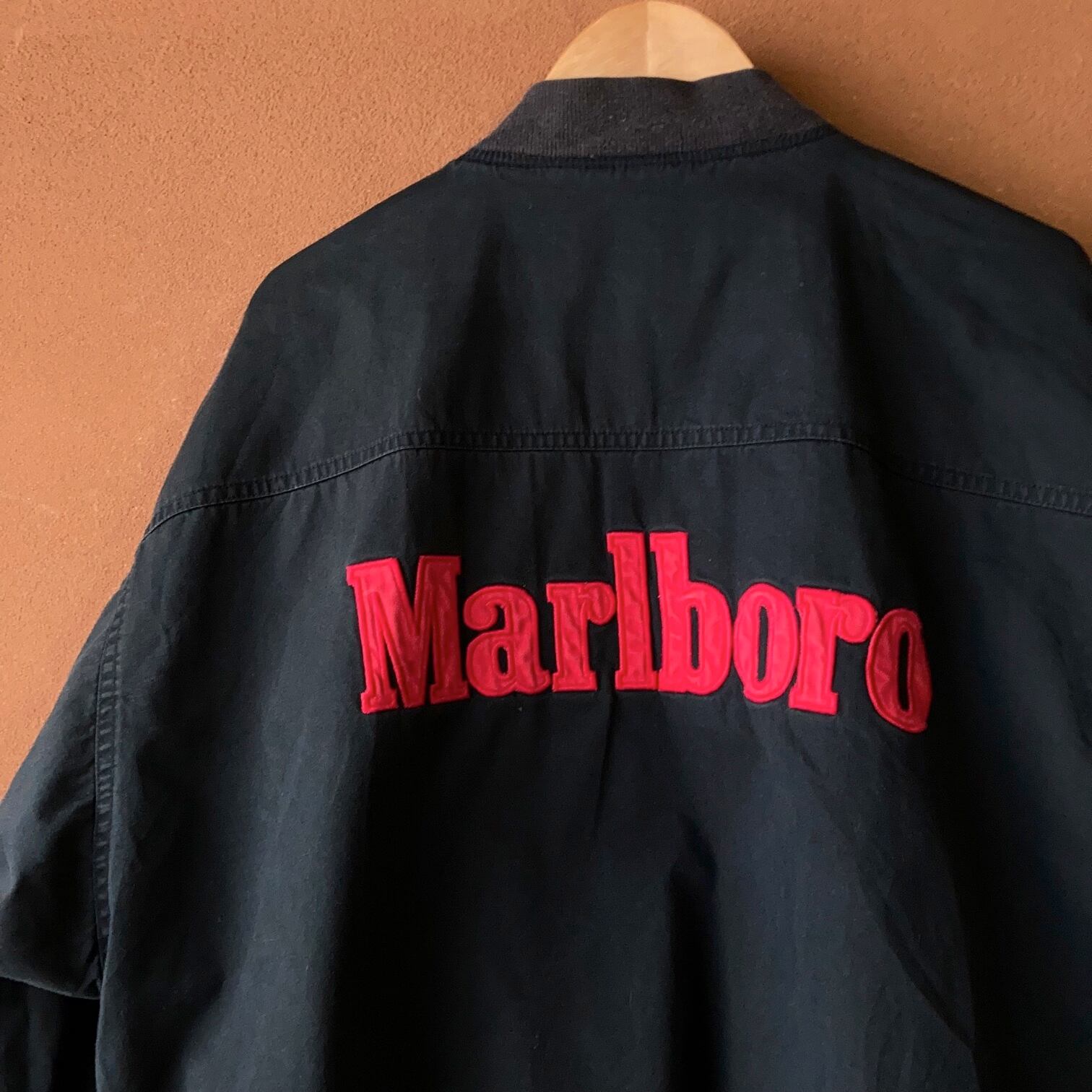 マルボロ　ブルゾン　90s オーバーサイズ　リバーシブル金沢の古着屋で購入しました