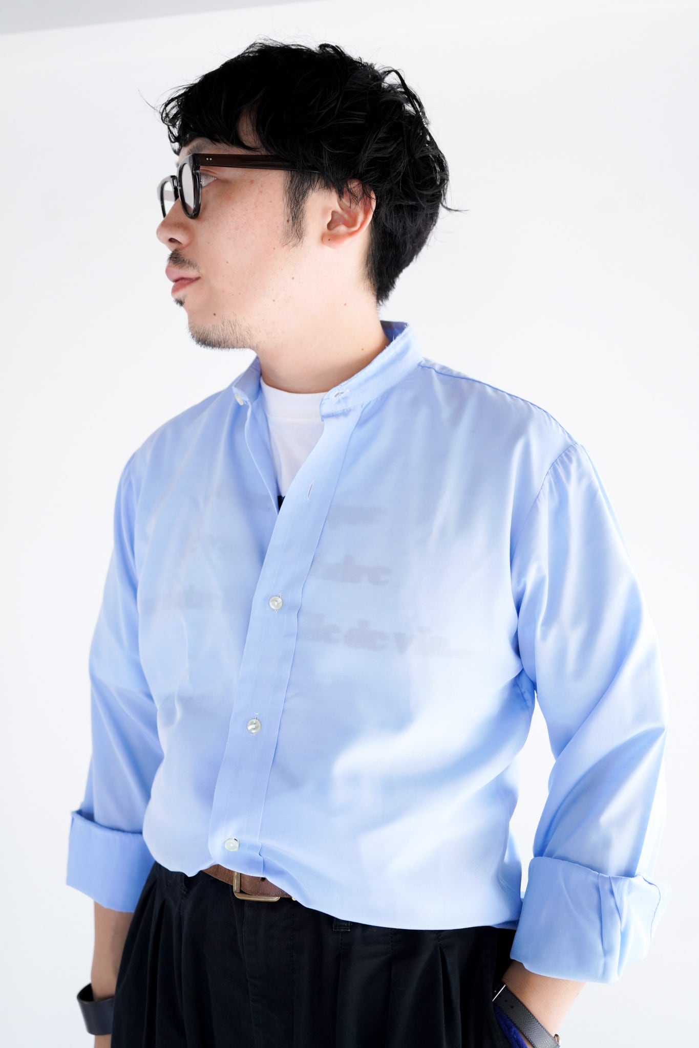 【1980s】"France, Dress"Europe Long Shirt /5-315