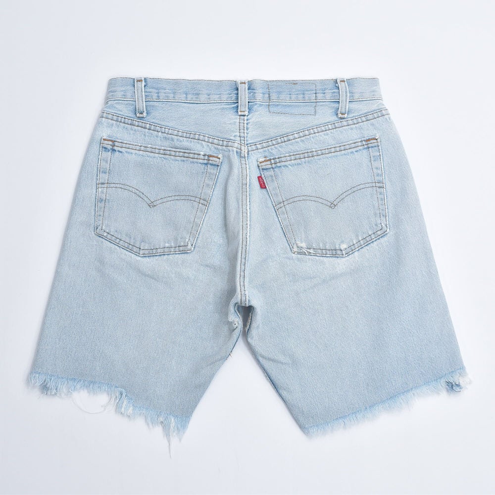 80s Levi's リーバイス 501 ボタンフライ カットオフ ダメージ デニム