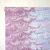 「紫苑の水鏡」❤︎花火柄〜洗えるきもの(シルジェリー格子柄)〜