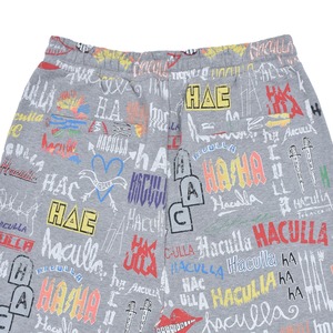 【Haculla】ALLOVER LOGO  SHORTS