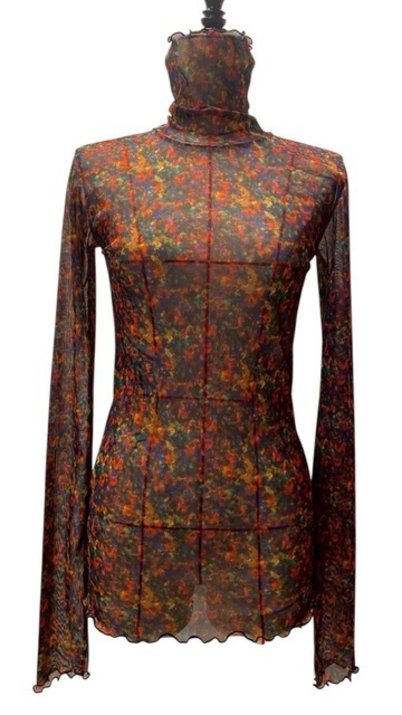 【26AW 先行予約】FUMIE TANAKA フミエタナカ / pt mesh high neck - 3