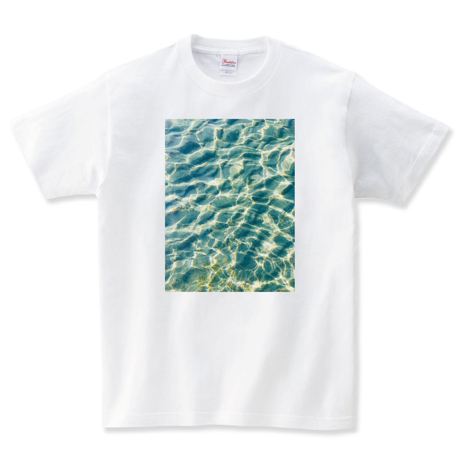 波紋 波 海 フォト Tシャツ メンズ レディース キッズ 子供服 半袖 大きいサイズ プレゼント ギフト
