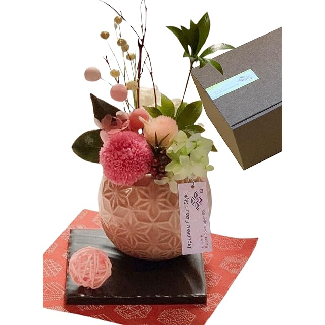 光触媒フラワー 正月アレンジ 和アレンジ 新年か飾り 誕生日プレゼント
