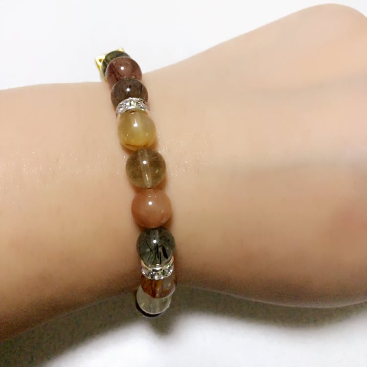 マルチルチルクォーツ ブレスレット