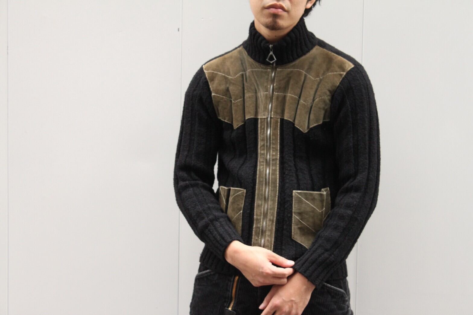 ~70s nc candido Firenze Knit Blouson