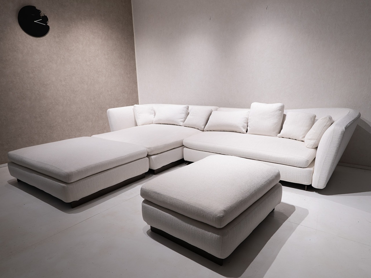Minotti Seymour Sofa / ミノッティ Rodolfo Dordoni 名作 デザイナーズ ソファ 大型 4人掛け カウチソファ / 関連:Cassina,Molteni&C
