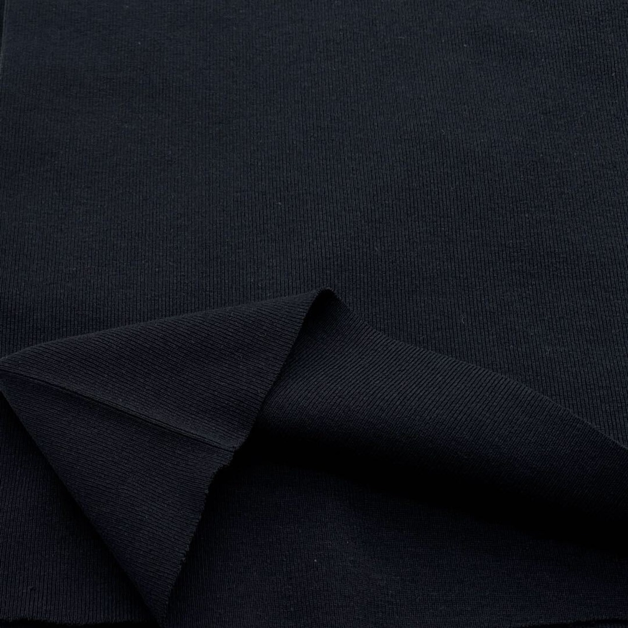 ★TB778◆2m◆SALE◆綿100%フライスニット生地◆ブラック