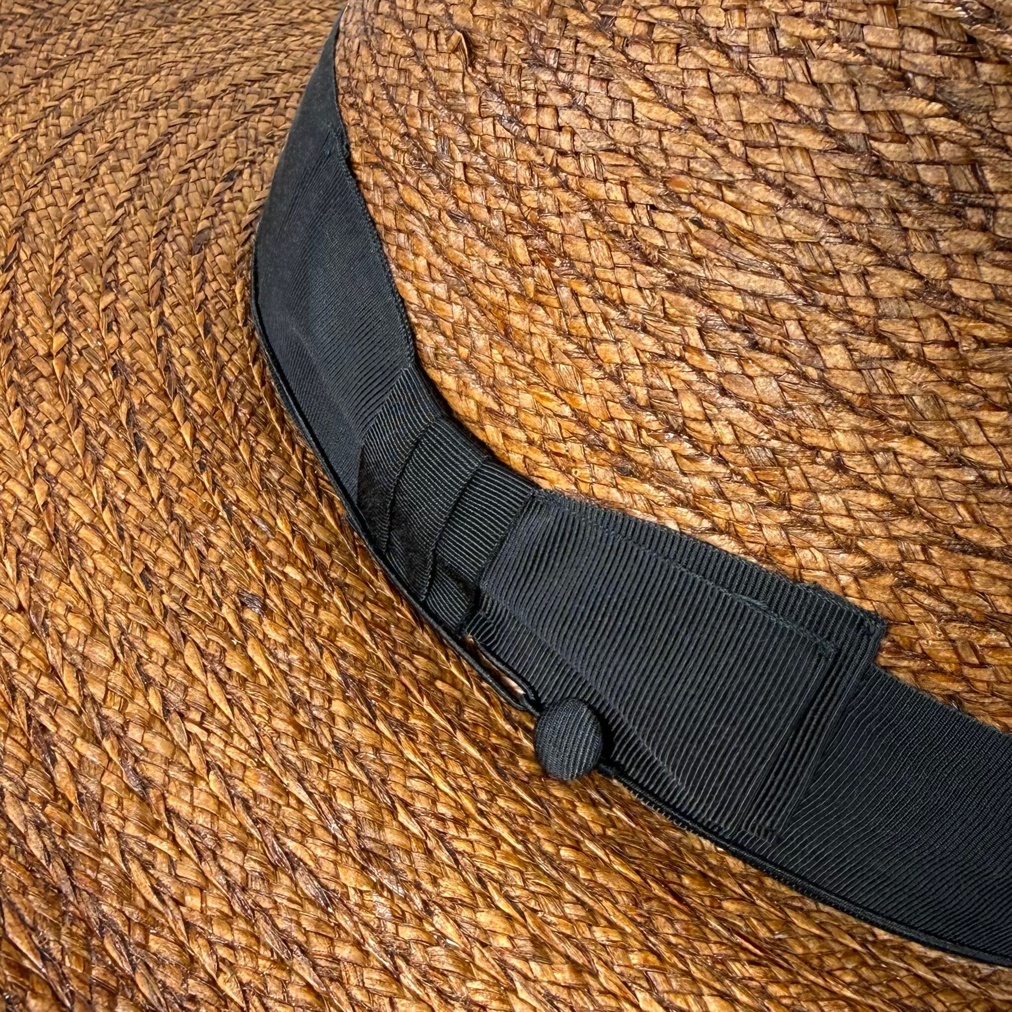 STETSON -50's VINTAGE PAPER BRAID HAT SE813 | HATLABO