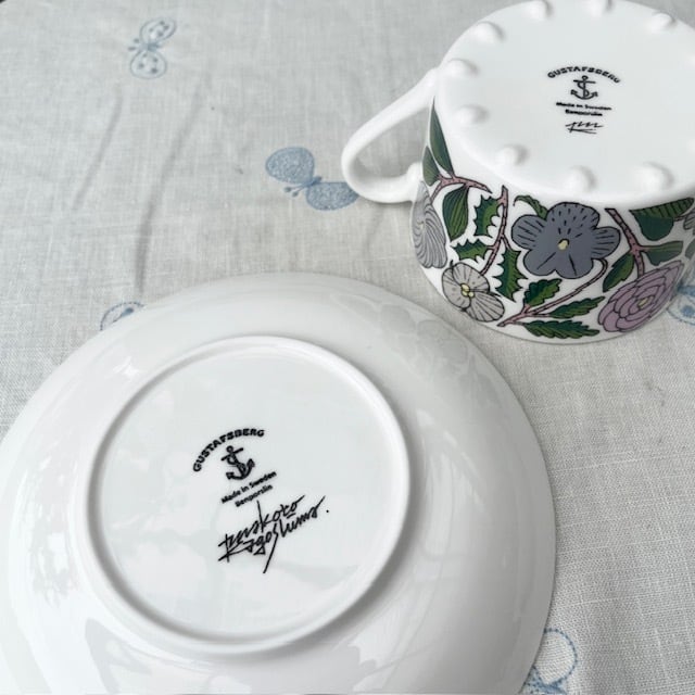 GUSTAFSBERG （グスタフスベリ）×鹿児島睦 Maj C&S カップ＆ソーサー
