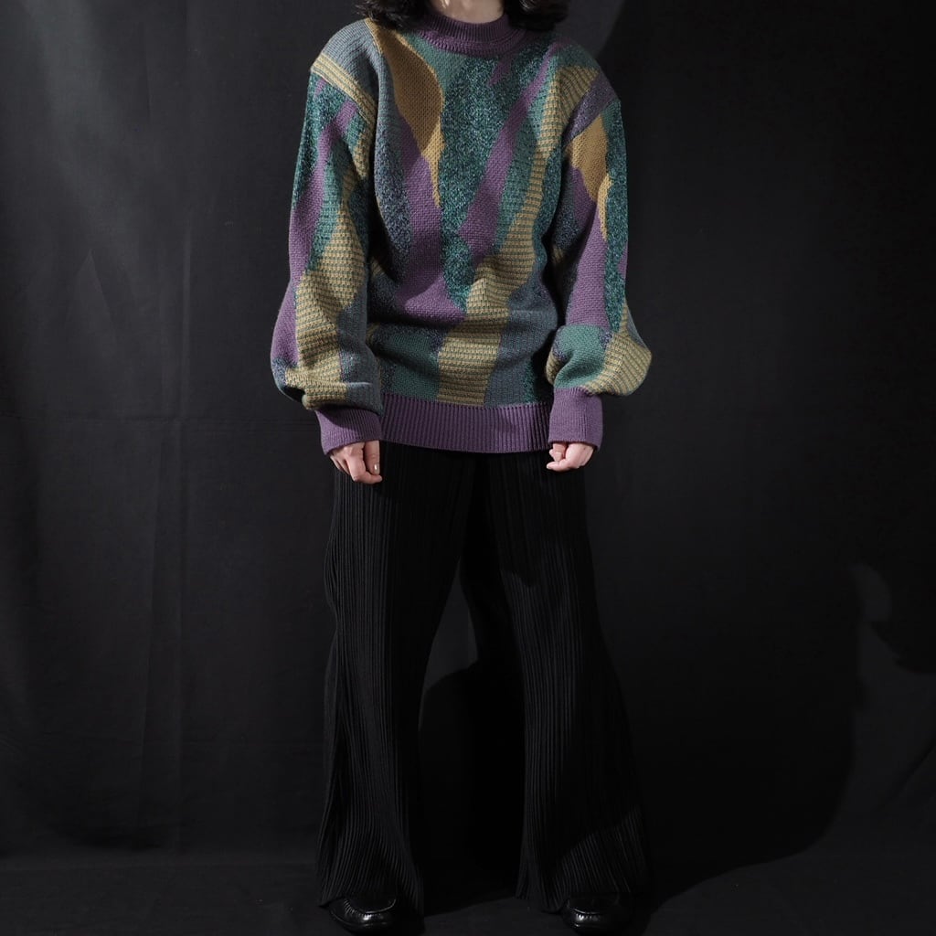 陽炎 - Bewitching aura embbossed art knit