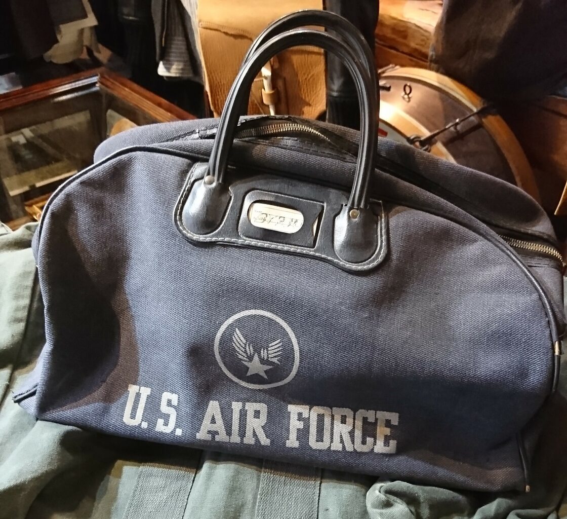 50s vintage us airforce military bag エアフォース ボストンバッグ 