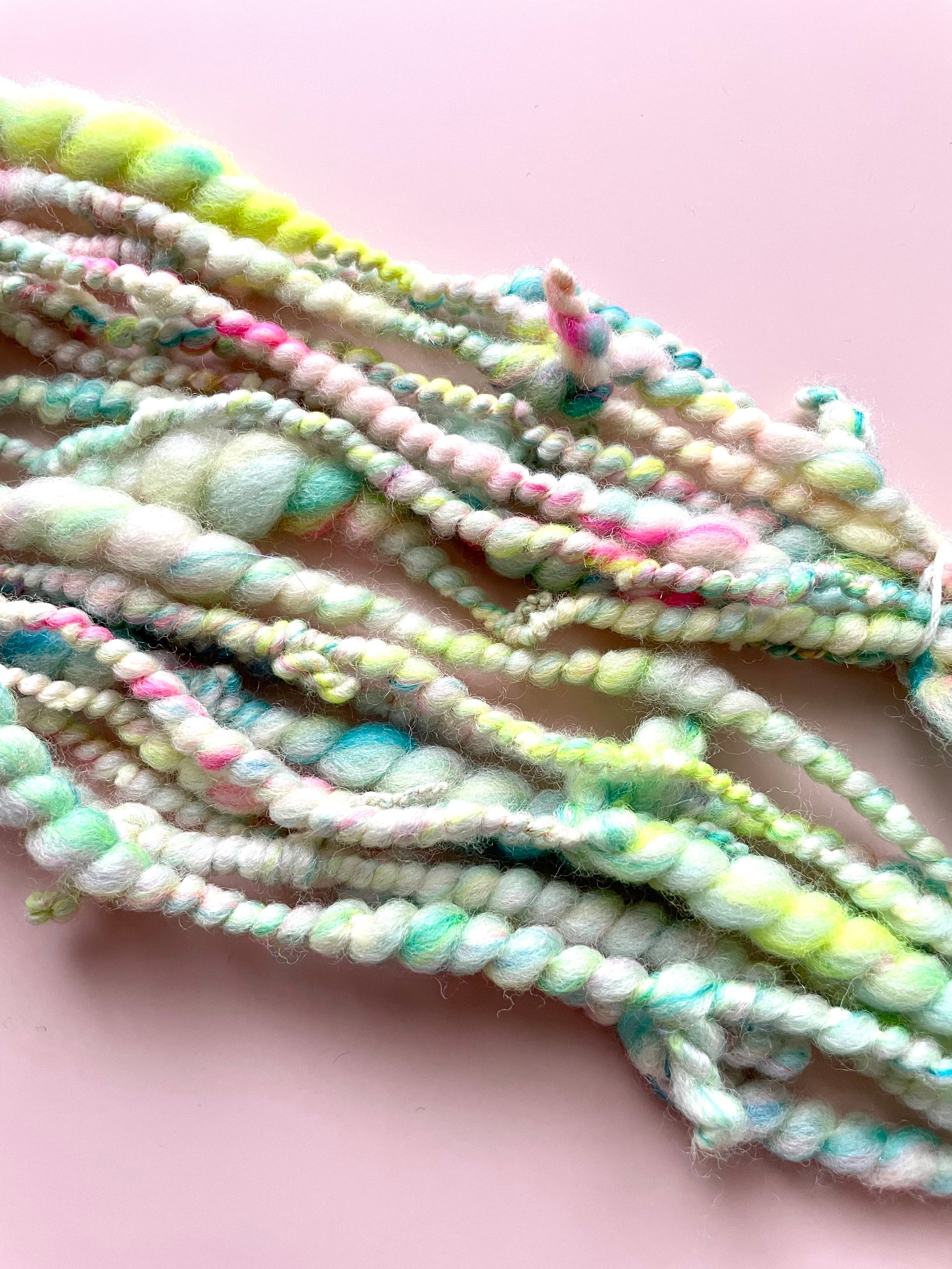 アートヤーン  手紡ぎ糸