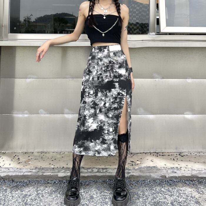 ダークスカート スタイルAライン ストリート ケッペル21198709708