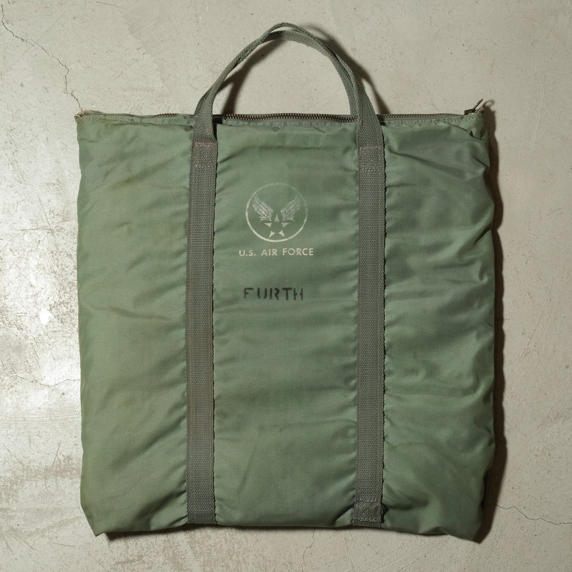 50's USAF helmet bag 1st type | goodbuy