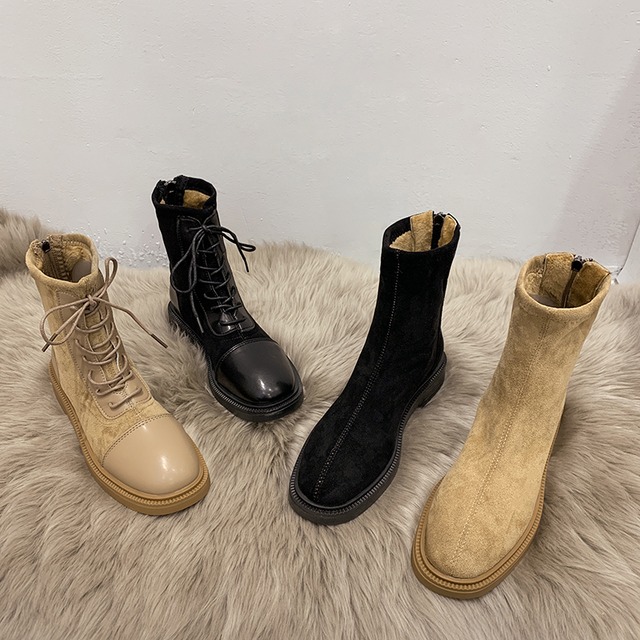 ブーツ薄手レディーススタイルレッドカジュアル 靴 シューズ フェイクシューズ47076956056