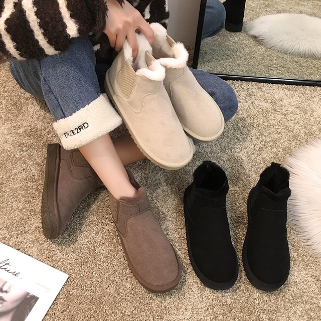 ブーツカジュアルスウェード 靴 シューズ フェイクシューズ56457411614