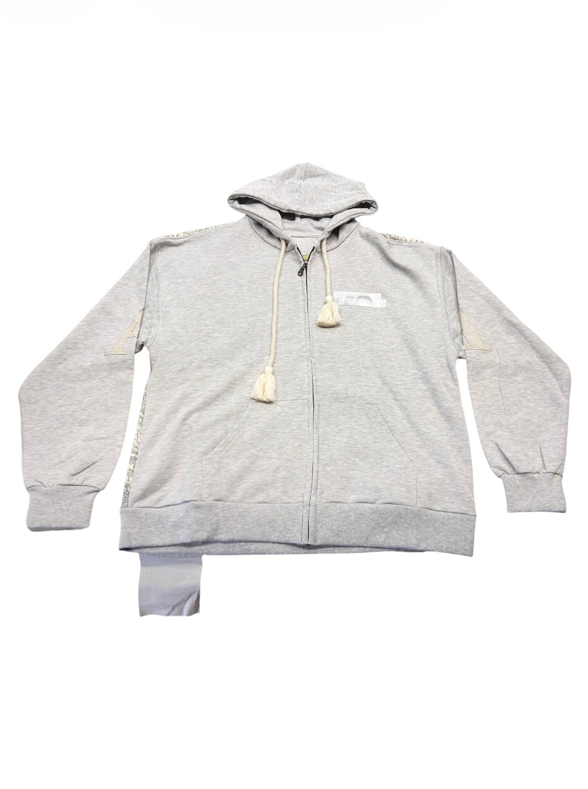 RUSSELL × BerBerJin High Cotton™ Snap Button Hoodie Gray (sizeL