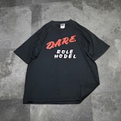 90's D.A.R.E role model print tee