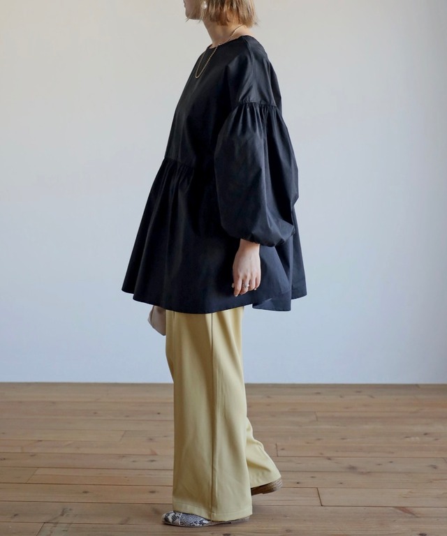 前後2WAYボリュームスリーブブラウス