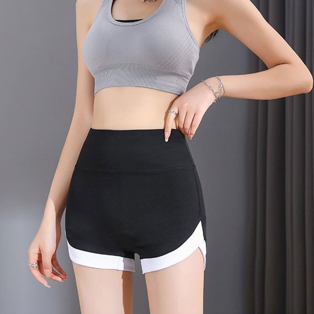 【送料無料】 スポーツ ショートパンツ ヨガ ダンス レディース 春夏 韓国 インナーパンツ ストレッチ 動きやすい バックロゴ スポーツパンツ 運動 フィットネス ヨガパンツ 大人可愛い 大人女子