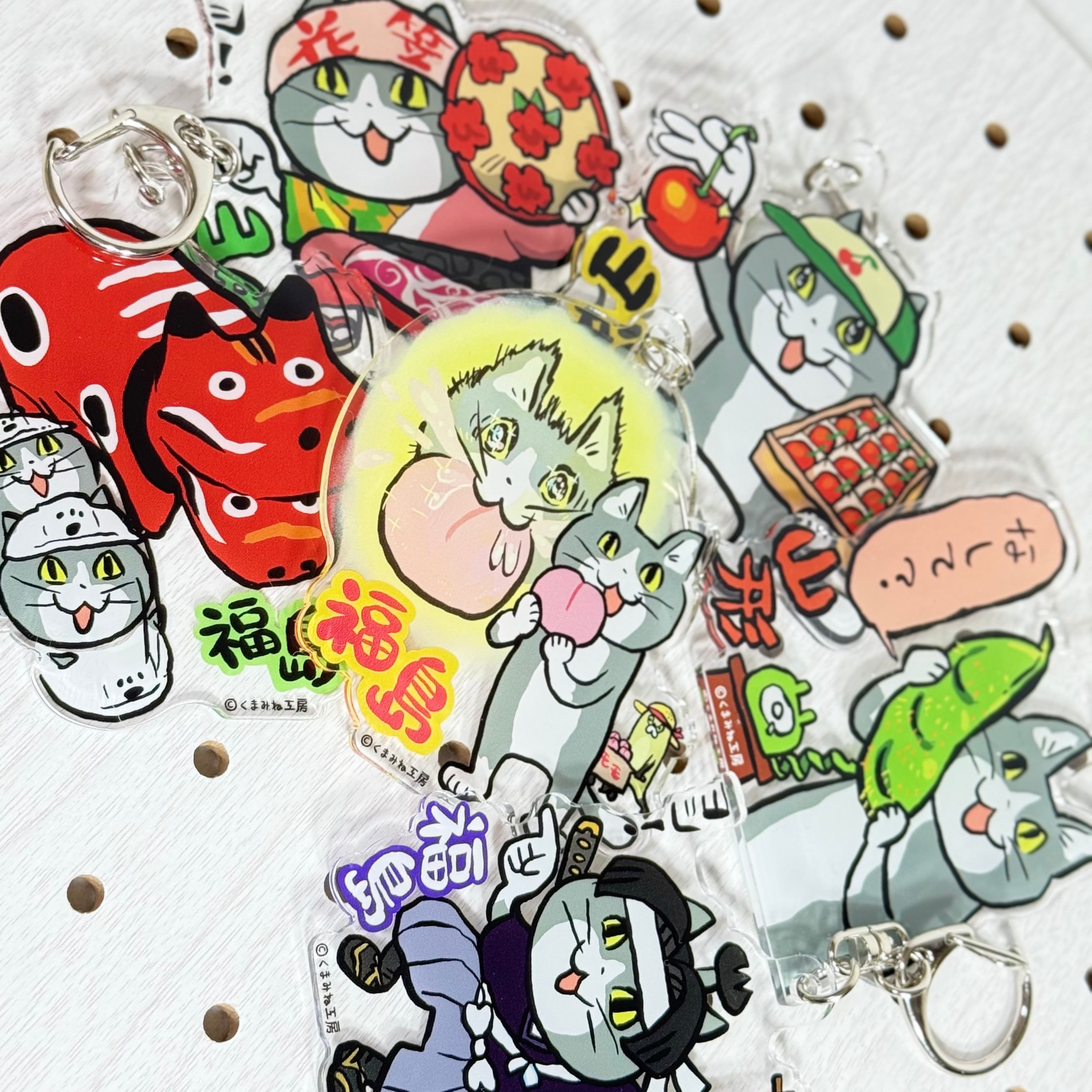 仕事猫福島 アクリルKH | TORCH-Online Shop-