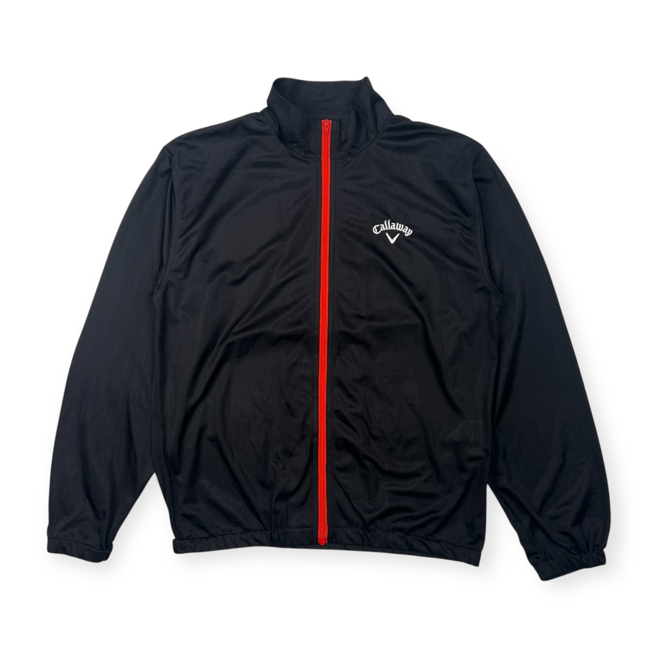 Callaway キャロウェイ XSERIES フルジップ 薄手 ドライジャケット ジャンパー L/ブラック メンズ