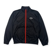 Callaway キャロウェイ XSERIES フルジップ 薄手 ドライジャケット ジャンパー L/ブラック メンズ