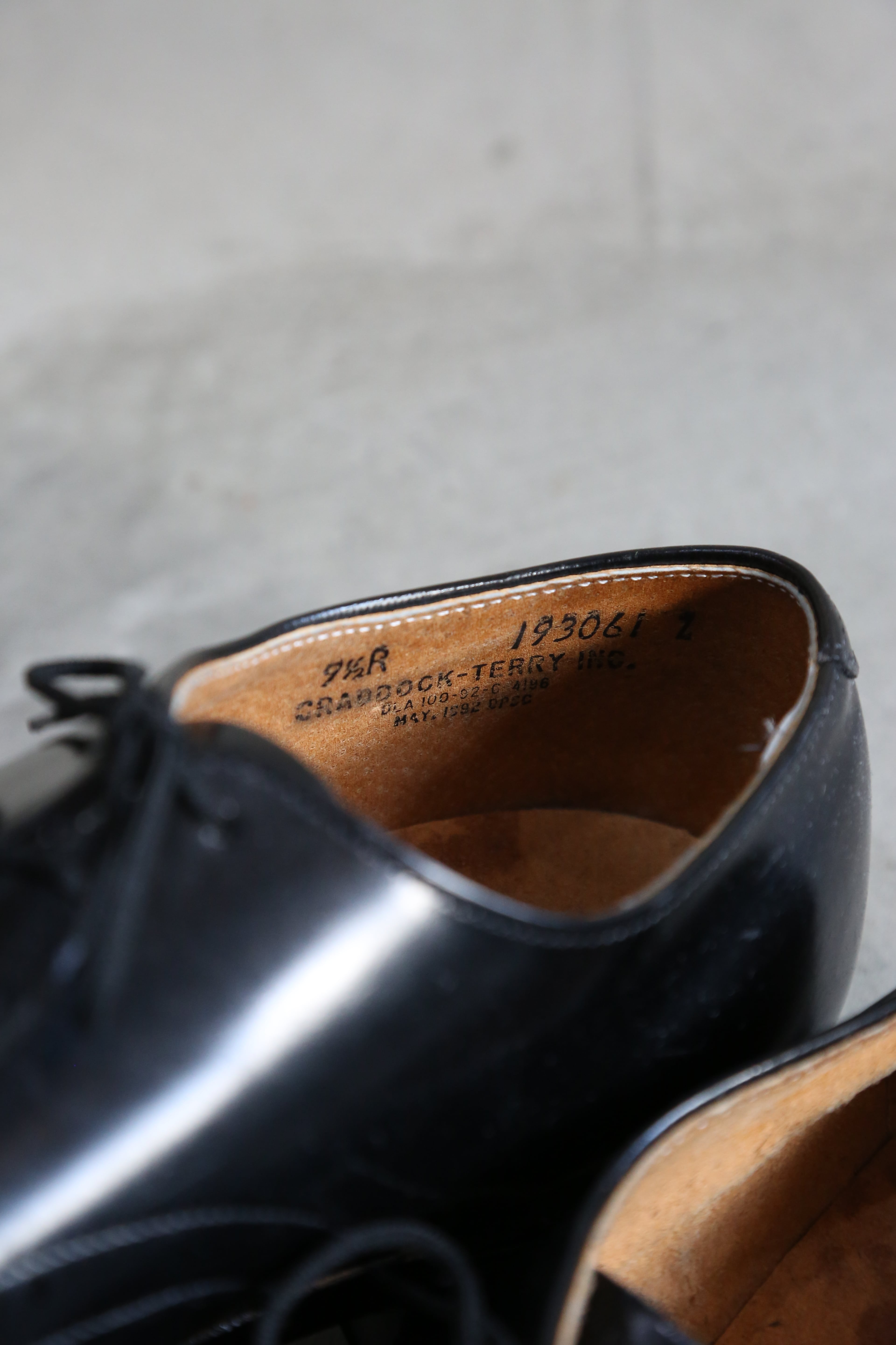 90s【US NAVY】Service Shoes | the Holic vintage clothing