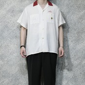 ~60's NAT NAST rayon bowling shirt