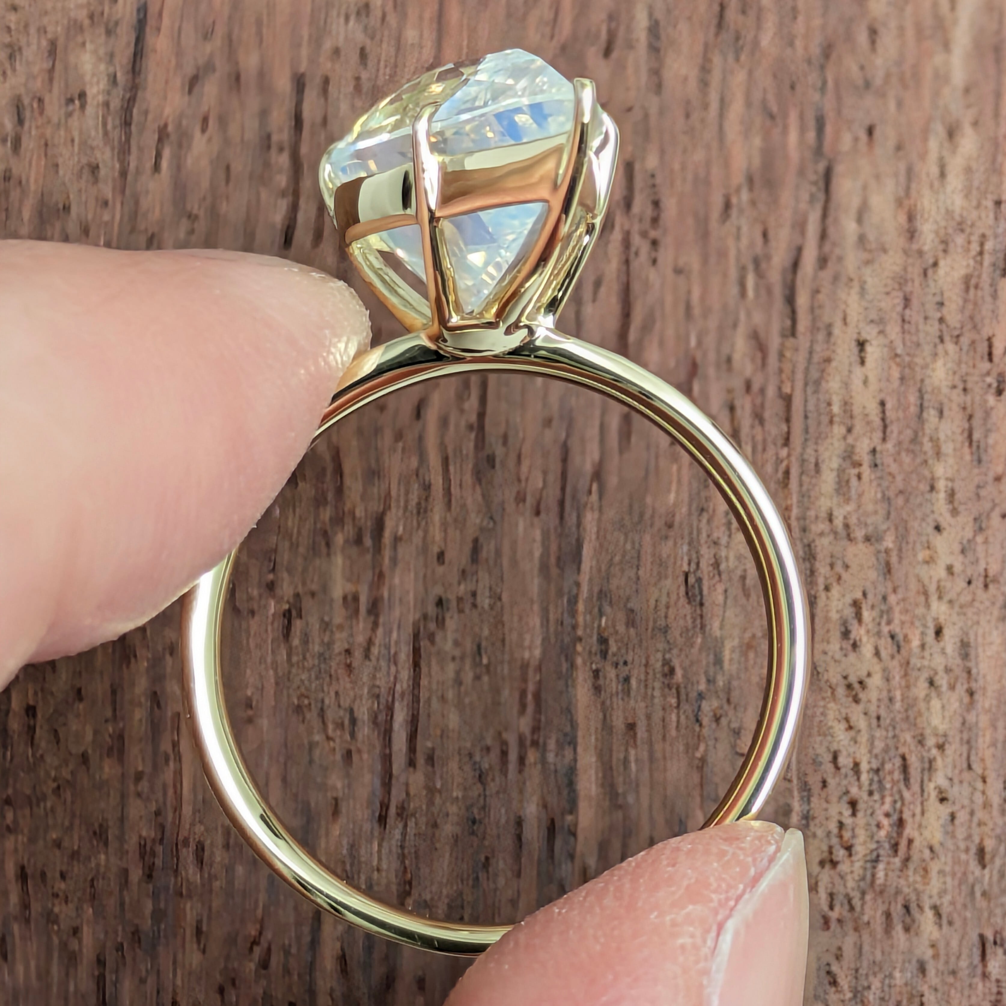 K18 ムーンストーンリング マダガスカル産 ムーンストーン 3.28ct