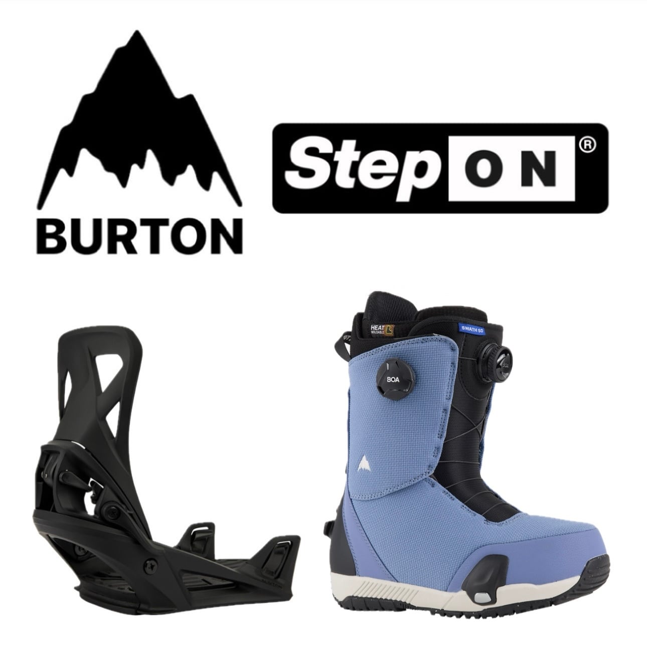 メンズ Burton スワス Step On® スノーボードブーツ