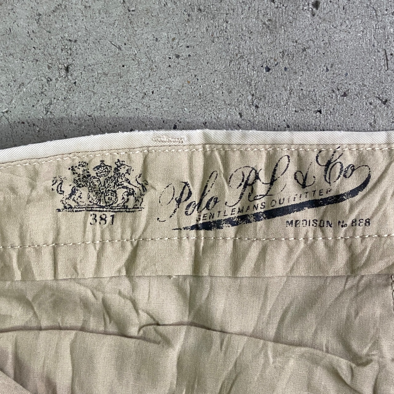 Polo by Ralph Lauren オールドラルフローレン TALONジップ チノパンツ 
