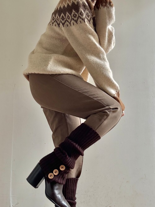 Deadstock Leg/Arm Wormer(brown)