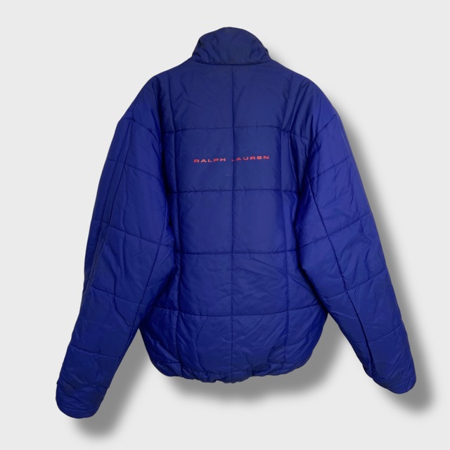 90s POLOSPORT ラルフローレン リバーシブルパフジャケット S
